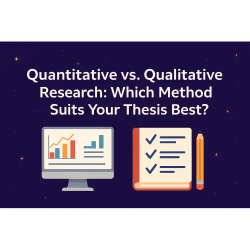 Quantitative vs Qualitative Research How to Choose the Right Method for Your Thesis